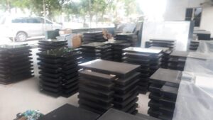 Natural Black Kerb Stones, Tombstone